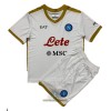 Officiële Voetbalshirt + Korte Broek SSC Napoli Uit 2021-22 - Kids